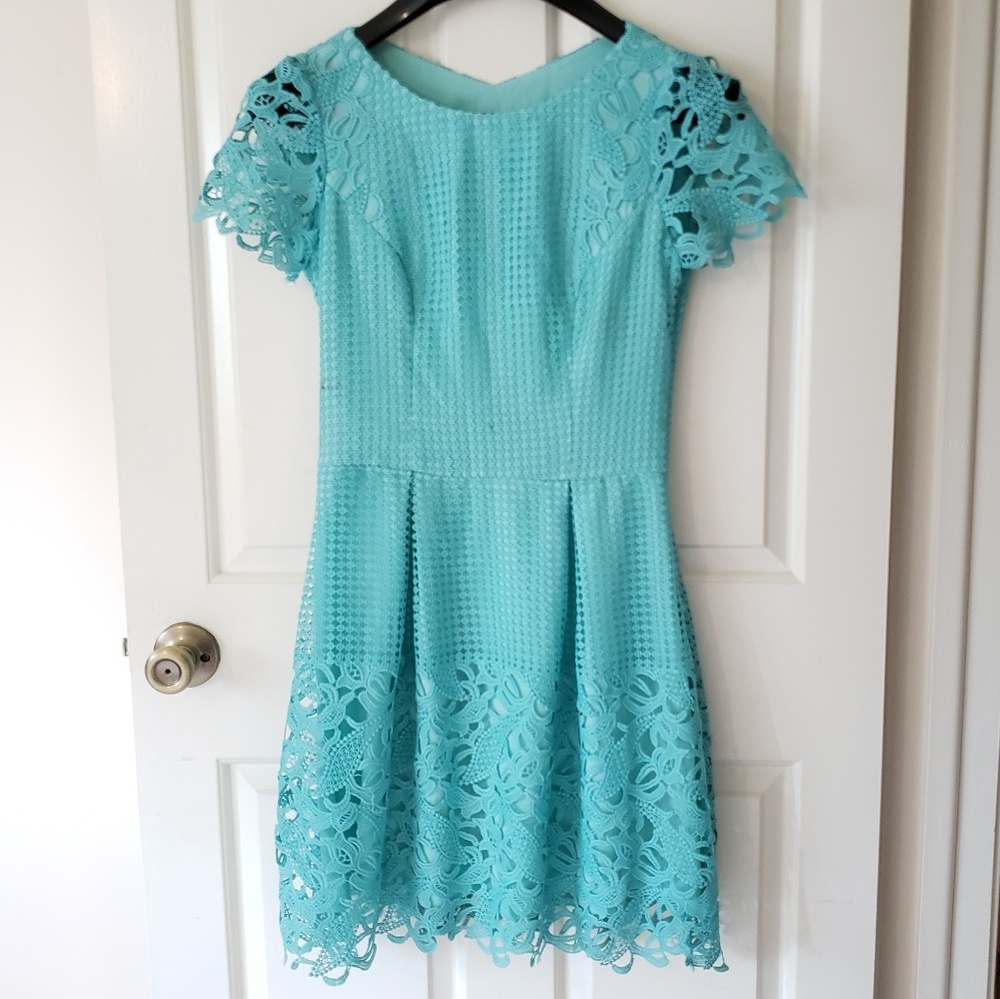 3/$30 Lovely turquoise blue dress